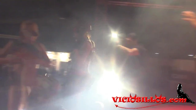 Hot Contra Reality Star Rocks The Pornoband Stage at FEDA Orgasmic Showdown