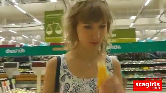 Passionate Girlfriend Gives Blowjob Then Gets Fucked Hard in Public