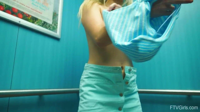 Aria's Tiny Tits Tease Boyfriend Publicly Before Steamy Private Fuck Fest