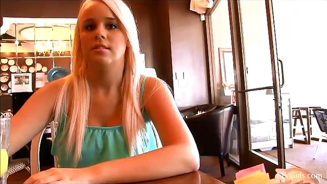 Sexy Alexis Lifts Dress High Revealing Pussy In Public For All To See