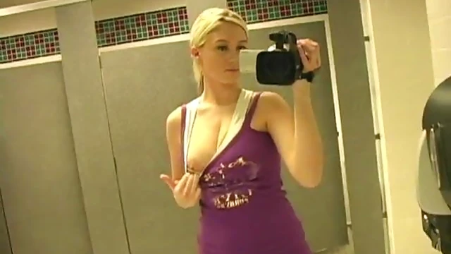 Alison Angel Can’t Resist Flashing Her Plump Natural Boobs Seductively