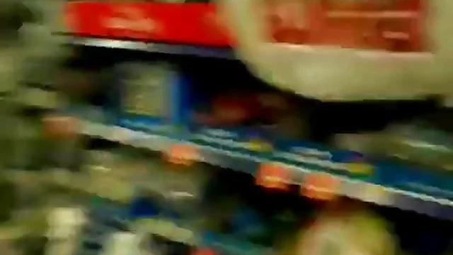 Sizzling Blowjob Action Unfolds Discreetly at Busy Supermarket Aisle