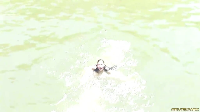 Sexy Bikinis Hit Lake Party with Wet Outdoor Orgies On Deck