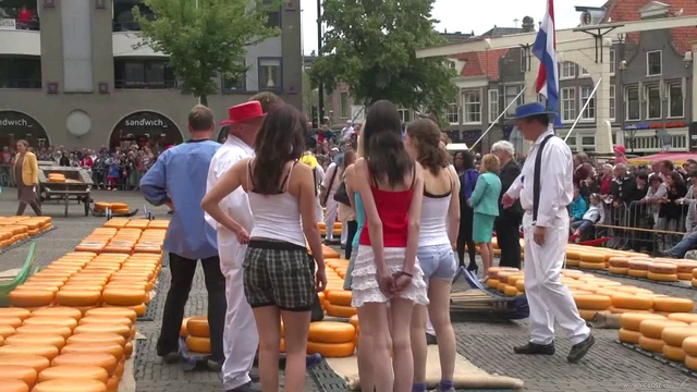 Slim Beauties Show Off Their Natural Tits Outdoors in Reality Clip