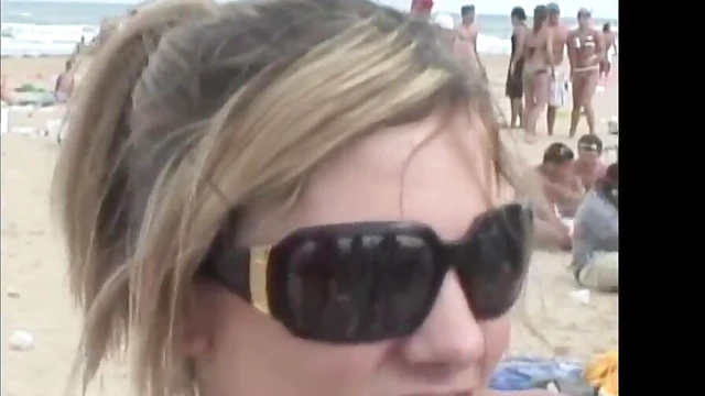 Sexy Beach Party Girls Tease & Seduce Each Other With Forbidden Pleasures