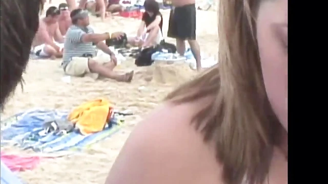 Sexy Beach Party Girls Tease & Seduce Each Other With Forbidden Pleasures