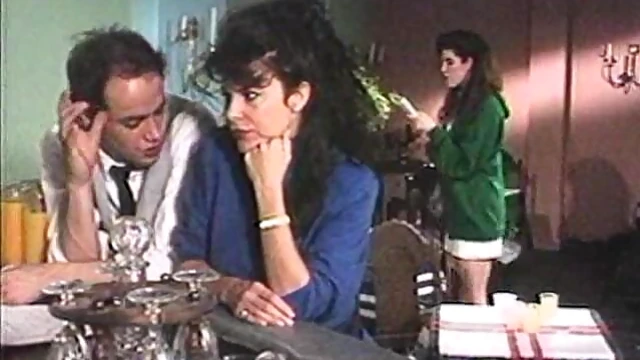 Lucky Guy Scores With Stunning Stockinged Brunette In Passionate Sex Act