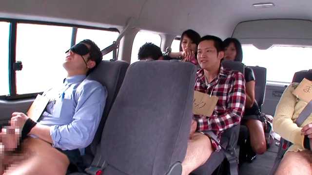 Hot Asian Beauty Gives Blowjob Before Getting Hardcore Drilled On Bus Ride