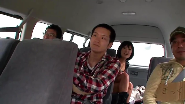 Hot Asian Beauty Gives Blowjob Before Getting Hardcore Drilled On Bus Ride