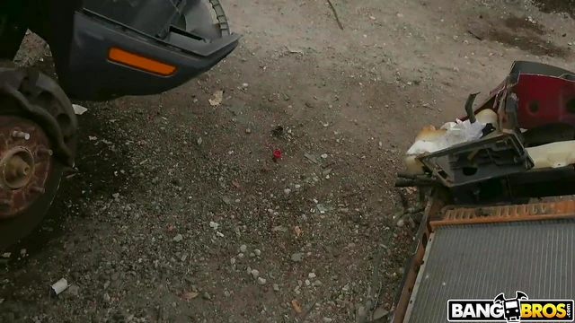 Passionate Redhead Aidra Fox Gets Fucked Outside by Her Lover