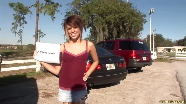 Naughty Short-Haired Goddess Eagerly Reveals Her Private Parts For Pleasure