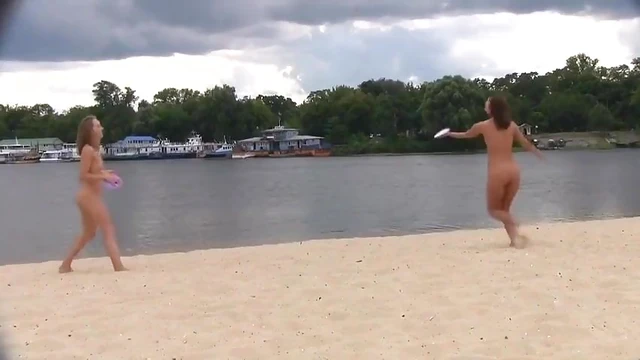 Two Stunning Beauties Show Off Perky Tits & Lovely Pussies Together