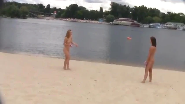 Two Stunning Beauties Show Off Perky Tits & Lovely Pussies Together