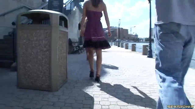 Excited Lesbian Duo Showcases Their Perfect Tits Outdoors Naturally