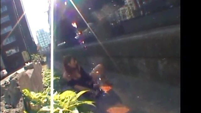 Bold Japanese Girl Squats Publicly Peeing Outdoors Indiscreetly
