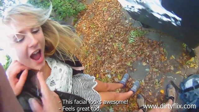 Hot Cowgirl Moans As Her Shaved Pussy Gets Hardcore Fucked Publicly