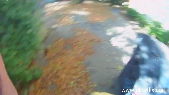 Hot Cowgirl Moans As Her Shaved Pussy Gets Hardcore Fucked Publicly