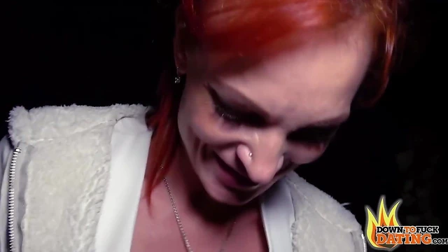 Kinky Redhead Kessie Shy Takes Stranger’s Cock Deep into Her Mouth