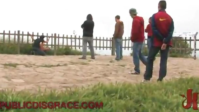 Seductive Kinky Babe Enjoys Hardcore Sex on Public Square