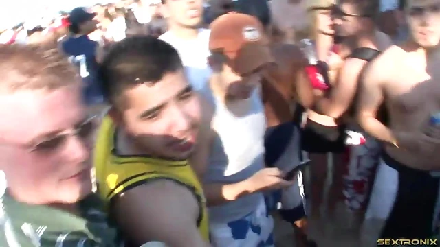 Sizzling Sex Bomb Beauties Frolic and Fuck at Beach Party Extravaganza