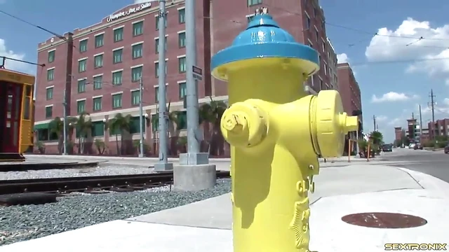 Sultry Duo Tease With Hot Tits In Garage For Seductive Showdown