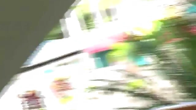 Bold Blonde Beauty Shows Off Sultry Booty at Busy Park