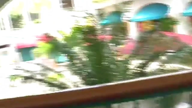 Bold Blonde Beauty Shows Off Sultry Booty at Busy Park