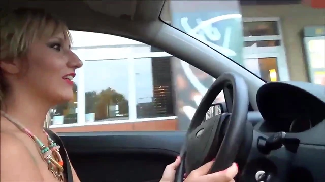 Sizzling Lena Loch Takes It at McDonald's for Steamy Outdoor Fun