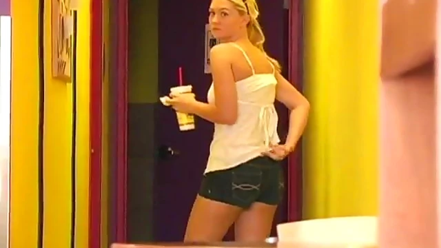 Sultry Alison Angel Teases Naturally Sexy Nipples In Public Square