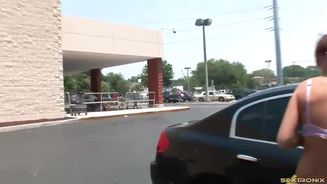 Seductive Radiant Doll Strips Teasingly Revealing Big Tits & Shaved Pussy