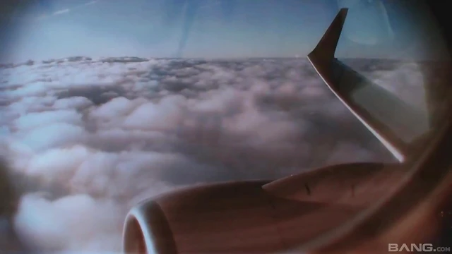 Sultry Madelyn Marie Seduces Pilot for Sultry In-Air Sex Encounter