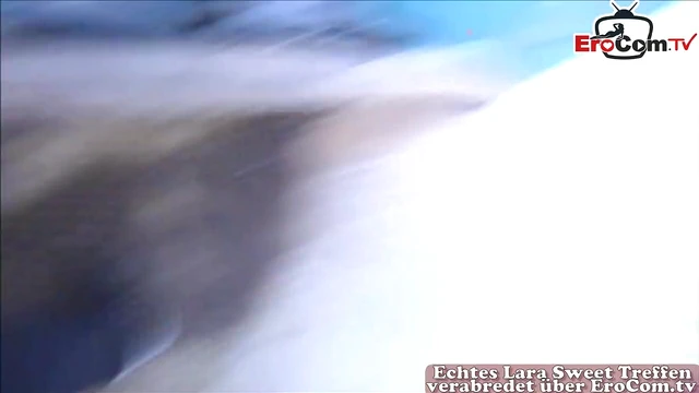 German Ebony Teen Gets Public Pickup and Steamy Outdoor Fuck Fest