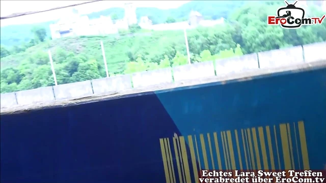 German Ebony Teen Gets Public Pickup and Steamy Outdoor Fuck Fest