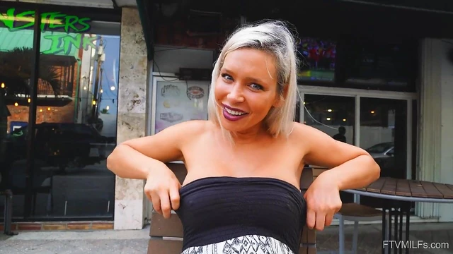 Irresistible Kacey Flashes Her Tits Before Hot Sex Action Begins