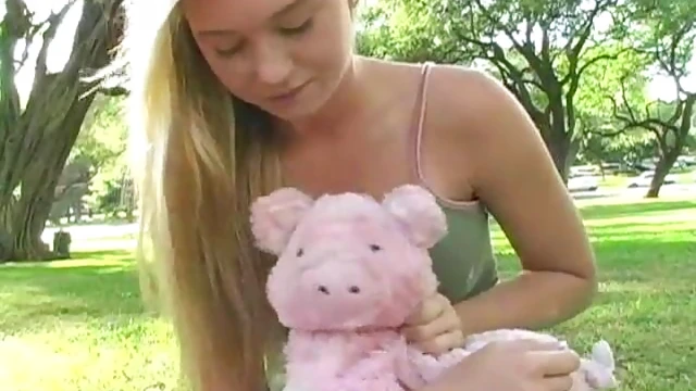 Fine Ass Coed Shows Off Her Nice Tits Publicly at Park Flashing Scene