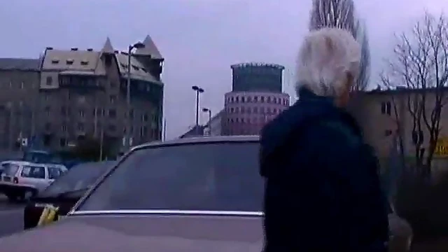 Kinky Blonde in Nylons Publicly Pissed in Extreme Fetish Porn Showdown