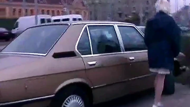 Kinky Blonde in Nylons Publicly Pissed in Extreme Fetish Porn Showdown