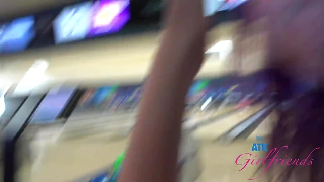 Sexy Purple-Haired Girlfriend Lily Adams Loves Posing Naughty Pics