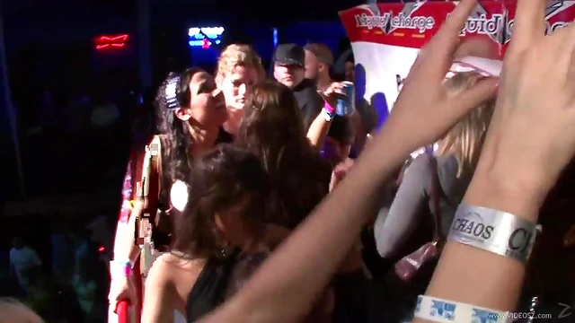 Excited Kinky Ladies Enjoy Steamy Sex at Wild Party Night