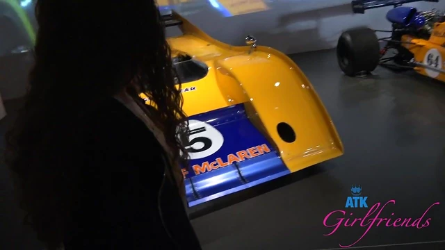 Hot Amateur Amber Teases Publicly Before Sultry Private Fuck