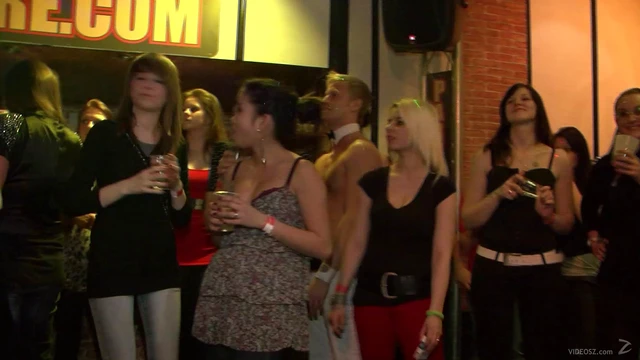 Tipsy Party Animals Engage in Steamy Public Sexual Adventure Night