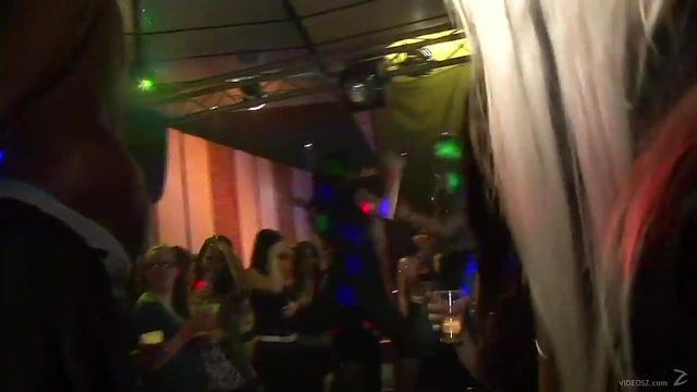 Tipsy Party Animals Engage in Steamy Public Sexual Adventure Night