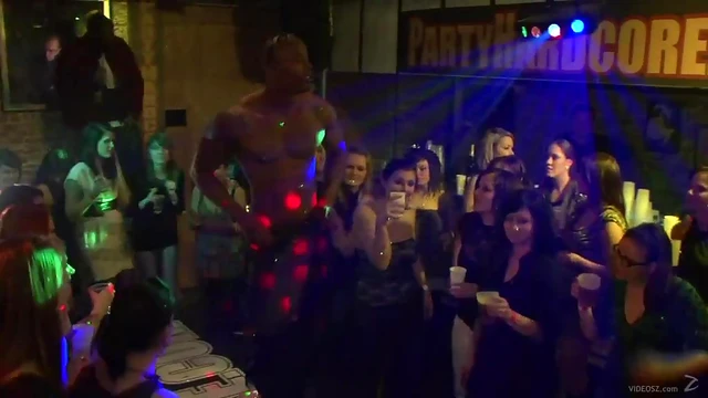 Tipsy Party Animals Engage in Steamy Public Sexual Adventure Night