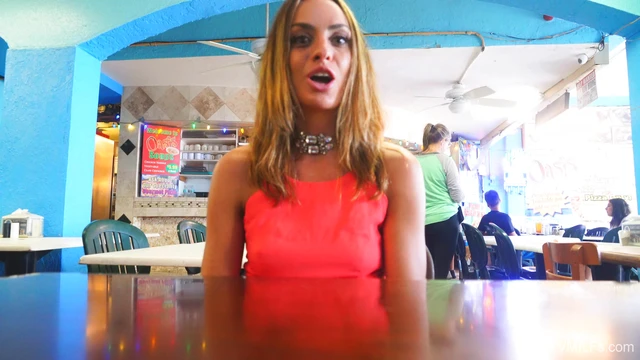 Jaimie Gets Off Solo In Car After Coffee Shop Date Fantasy