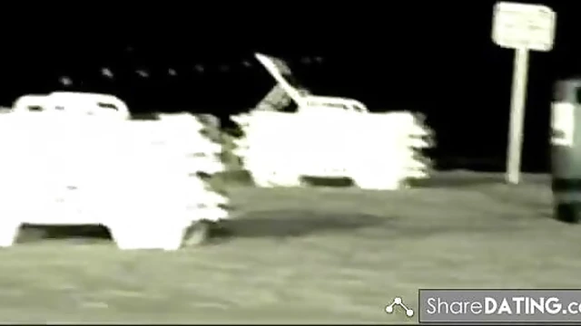 Passionate Girlfriend Enjoying Hard Outdoors Fuck Fest