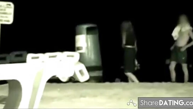 Passionate Girlfriend Enjoying Hard Outdoors Fuck Fest