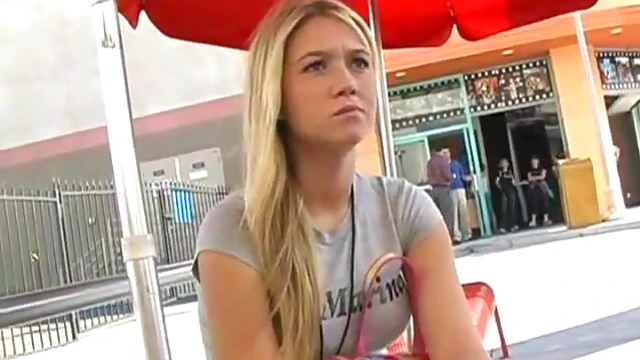 Blonde Bombshell Alison Angel Shows Off Her Perfect Body Solo Style