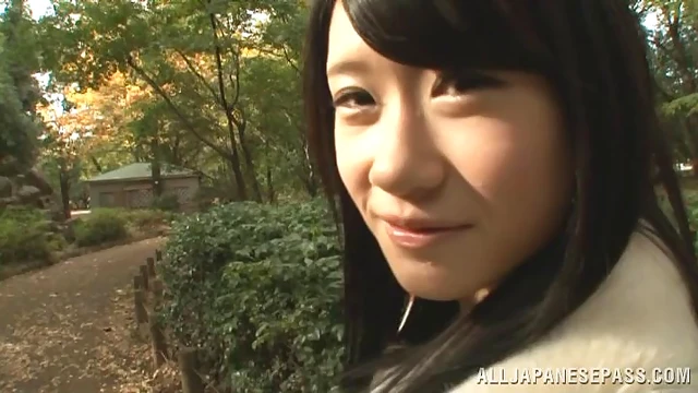 Japanese Sweetheart Gives Quick Public Blowjob Making Him Cum Hardly