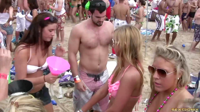 Outdoor Seduction Showdown Big Tits Amateur Models Pose Hotly In Bikinis