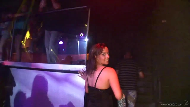 Wild Club Slut Shows Off Her Hot Pussy Before Getting Nasty Fucked